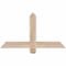 Ekena Millwork Eugene Smooth Timber Gable Bracket, Douglas Fir, 36"W x 19"H x 1 1/2"D x 3 1/2"F, 13/12 Pitch GBW036X19X0204EUG00SDF - alternate 1